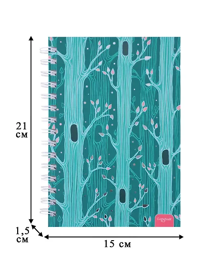 Тетрадь в клетку Listoff, "Графика. Сказочный лес", 80 листов - фото 2