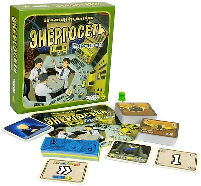 Настольная игра Энергосеть. Карточная игра, Hobby World - фото 2