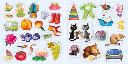 Окружающий мир малыша. (С наклейками и раскрасками) - фото 2