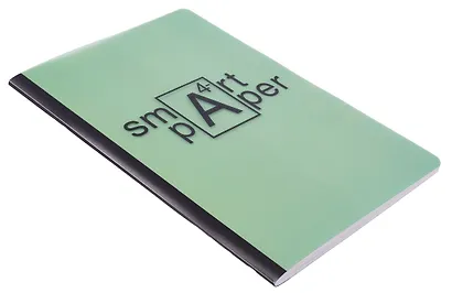 Тетрадь А4- 60л кл. "Simply. Мятный" скрепка, прозр.пластик с печатью, скр.углы, инд.уп. - фото 2