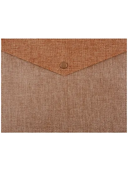 Папка-конверт на кнопке "Лен" - фото 1