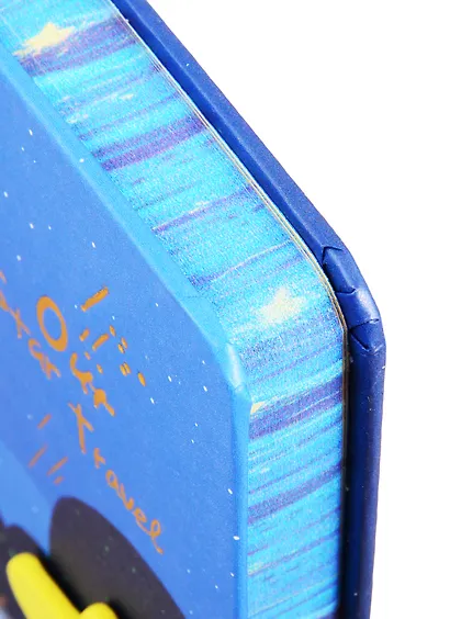 Блокнот с фигурной магнитной застежкой-звездочкой Кот со звездой (256стр) (13х19) - фото 4