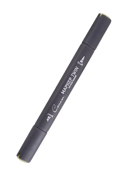 Маркер художественный "Сонет" Twin Brush ивовый, Сонет - фото 1