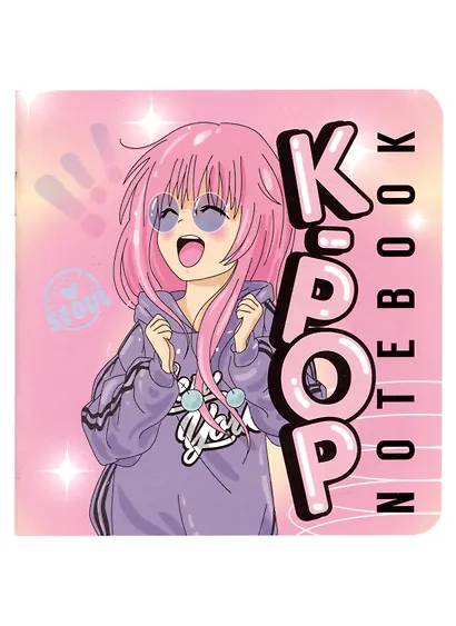 Записная книжка «K-POP» 130х130 мм, 64 листа в клетку, Контэнт, в ассортименте - фото 2