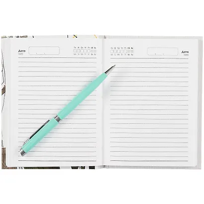 Ежедневник недат. А6 112л "In the city" 7БЦ, мат.лам, офсет - фото 3