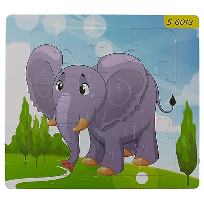 Магнитная рамка-пазл Животные 19,5х17,2, 2 вида в ассортименте - фото 3