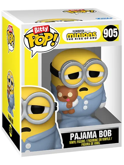 Набор Funko Bitty POP! Minions Pajama Bob & Tourist Dave (2шт) (94223) - фото 2