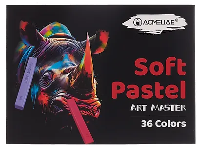 Пастель сухая 36цв художественная, к/к, ACMELIAE - фото 1