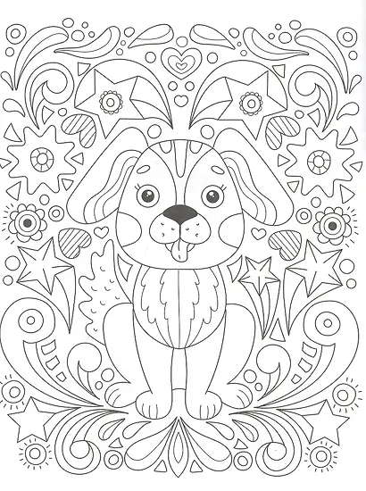 Милые животные. Творческая раскраска с наклейками - фото 2