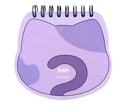 Блокнот 11*10 "Teyvat Zoo Themed Keqing" спираль - фото 2