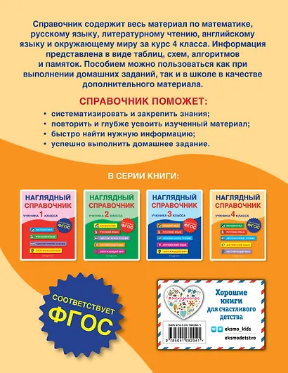 Наглядный справочник ученика 4 класса - фото 2