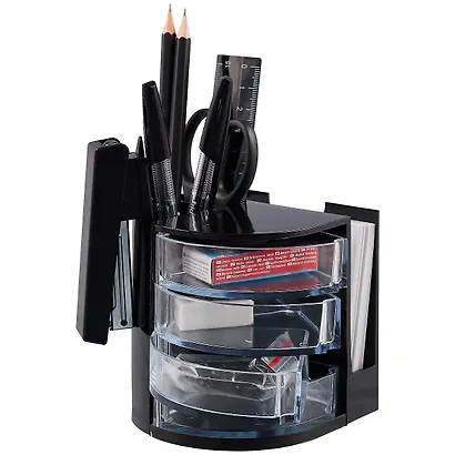 Набор настольный "Venezia", черный, к/к - фото 2