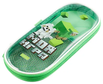Пенал-косметичка "Моя игра. Пиксель", с карманом на молнии - фото 3