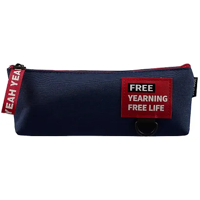 Пенал на молнии Free Life (ПВХ) (23,5х8) (12-Languo-LG-12395) - фото 2