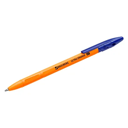 Ручка шариковая Brauberg, Ultra Orange, синяя 0,7 мм - фото 9