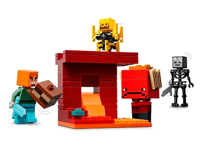 LEGO Minecraft: Битва за лаву Нижнего мира, 99 деталей (21266) - фото 4