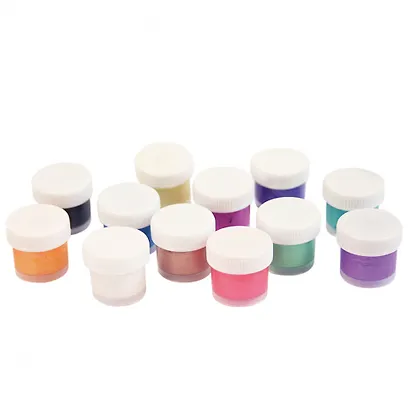 Краски акриловые перламутровые, 12 цветов, 15мл, Луч - фото 3