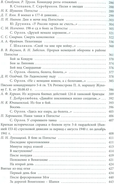 Погостье. Жаркая зима 1941/42 гг. Сборник воспоминаний ветеранов 54-й армии и жителей прифронтовой п - фото 4