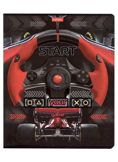 Тетрадь в клетку Hatber, "Автоспорт", 48 листов, в ассортименте - фото 5