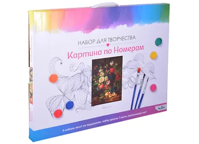 Картина для раскрашивания по номерам. Голландское небо. 40x50см арт.06641 - фото 2