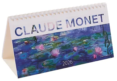Календарь 2026г 210*120 "Клод Моне" настольный, домик - фото 1