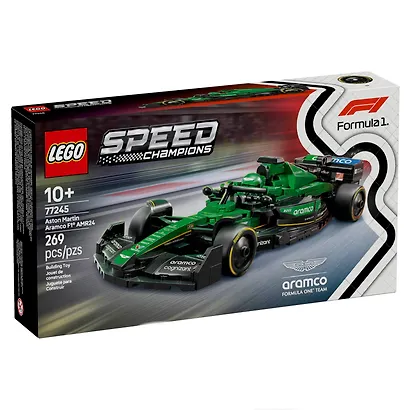 77245 Конструктор детский LEGO Speed Champions Гоночный автомобиль Формула-1 Aston Martin Aramco F1 AMR24, 269 деталей, возраст 10+ - фото 2