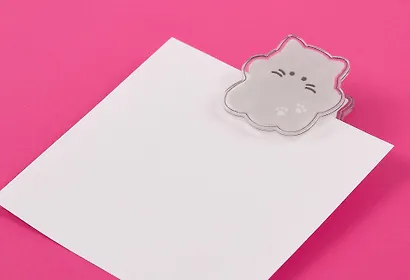 Зажимы для бумаг "Animals", 4 штуки, пластик, Yoi - фото 6