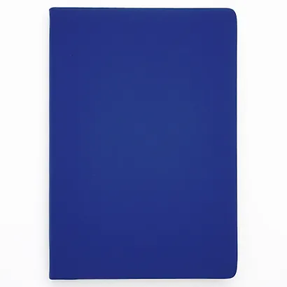 Ежедневник недат. А5 152л "Paragraph. Синий" 7Б, тв.переплет, иск.кожа, покрытие Soft Touch, скругл.углы, тонир.блок, ляссе, инд.уп - фото 2