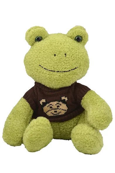 Мягкая игрушка Лягушка в коричневом свитере (25см) (12-202509-BNT-07) - фото 1