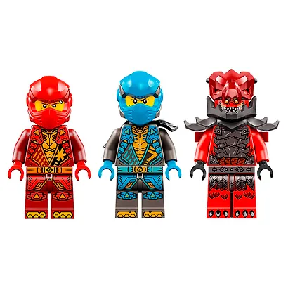 LEGO NINJAGO: Боевой робот Кая Всадник бури, 333 детали (71830) - фото 9