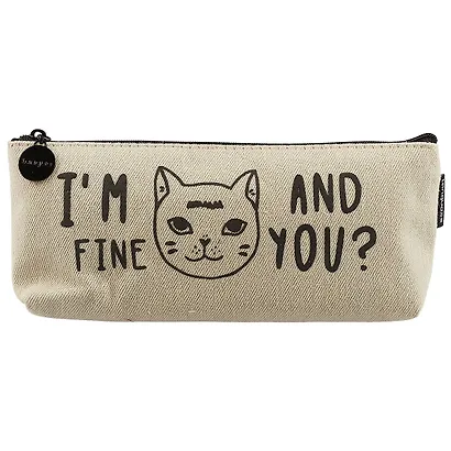Пенал на молнии «Fine, easy, how, lovely», 20 х 8 см - фото 4