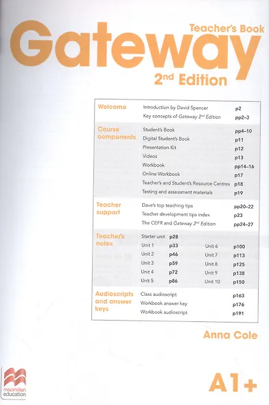 Gateway 2nd Edition A1. Teachers Book + Online Code - фото 2