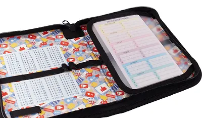 Пенал 1 отделение "Роскошь и стиль" 19*13 см - фото 4