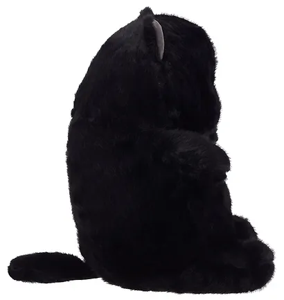 Мягкая игрушка Кот с желтыми глазами (черный) (40см) (12-09602026-L3) - фото 3