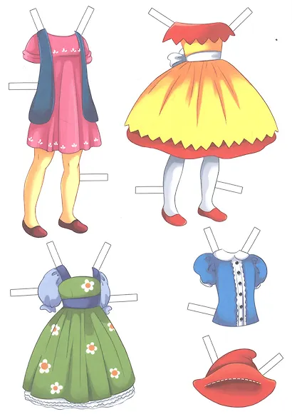 ВЫРЕЗАЛКА-НАРЯЖАЛКА. КРАСНАЯ ШАПОЧКА - фото 2