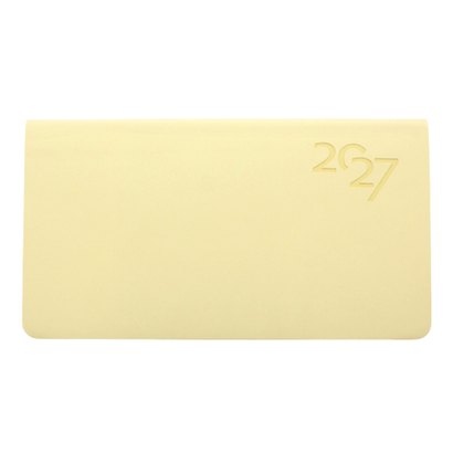 Планинг дат. 2027г. 64л "Soft Touch" пина колада, иск.кожа, интегр.переплет, тонир.блок, скругл.углы, ляссе, инд.уп - фото 2