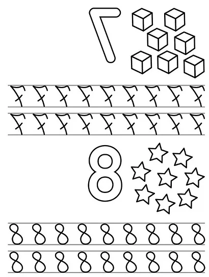Пишем буквы и цифры. Тренажер с поощрительными наклейками. Для дошкольников - фото 4