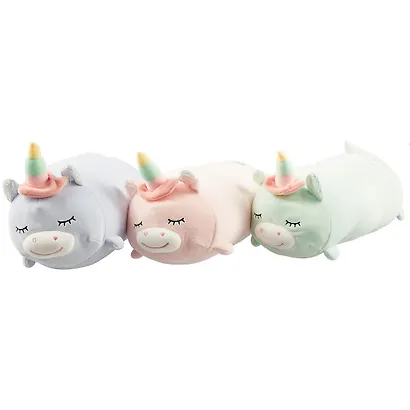 Мягкая игрушка Единорог-валик (текстиль) (40см) (12-01315-74-2) - фото 6