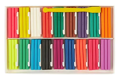 Пластилин 18цв 270г восковой "Каляка-Маляка" стек - фото 2