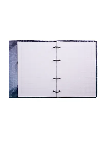 Тетрадь на кольцах в клетку Be Smart, Storm, 120 листов - фото 4