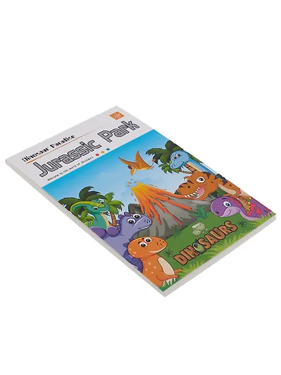 Набор раскрасок Динозавры/Jurassic Park (12л.) (+кисть) (упаковка) (3+) (11-22474-005)+Набор раскрасок Транспорт/Transportayion (12л.) (+кисть) (упаковка) (3+) (11-22474-002) - фото 11