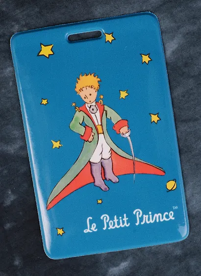Чехол для карточек Маленький принц Принц на синем фоне (ДК2017-084) - фото 4