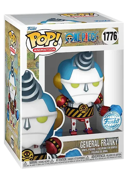 Фигурка Funko POP! Animation One Piece General Franky w/(GW)Chase (Exc) (1776) (Fun82823) - фото 2