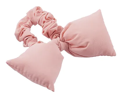 Резиночка дутая Бантик (розовая) (текстиль) (14см) (12-2025093-20) (Lafilaf) - фото 2