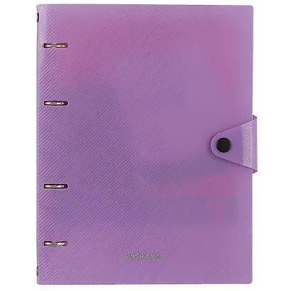 Тетрадь на кольцах в клетку Erich Krause, Vivid, 80 листов, в ассортименте - фото 1