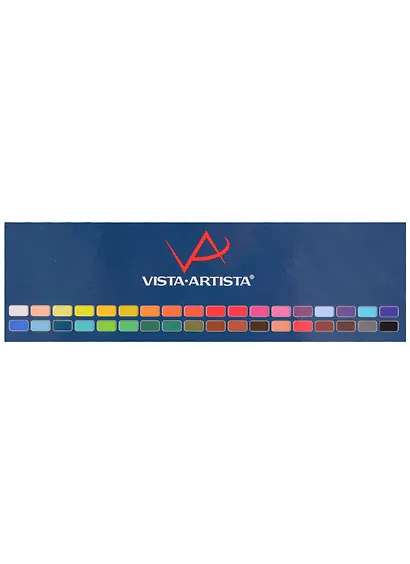 Карандаши акварельные "VISTA-ARTISTA" 36цв  Fine набор, к/к, ВКФ - фото 2
