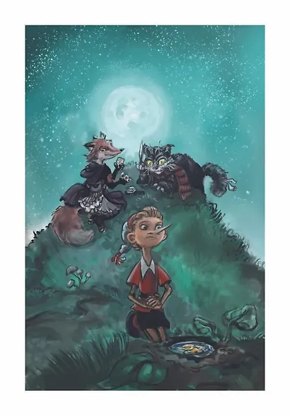 Золотой ключик, или Приключения Буратино. Повесть-сказка - фото 7