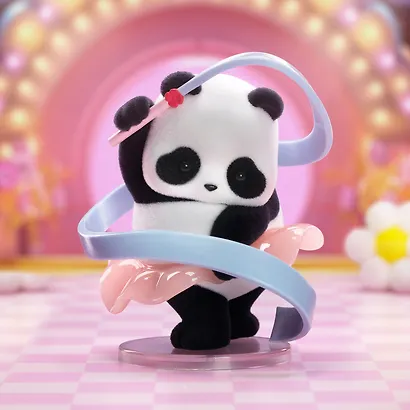 Фигурка коллекционная 52 Toys Panda Roll Ballet Performance Series в ассортименте (коробка) (10х8х8) (64654) - фото 3