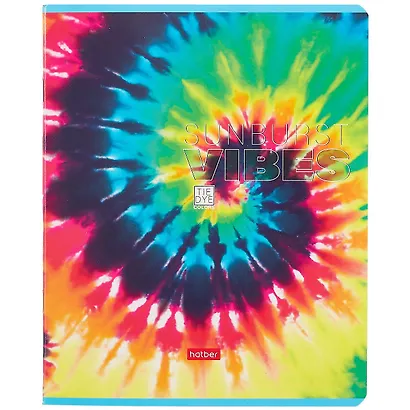 Тетрадь общая «Tie - Dye» в ассортименте, 48 листов в клетку, A5 - Hatber - фото 1