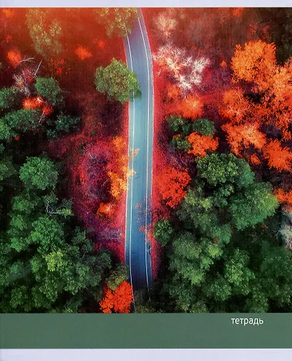Тетрадь в линейку Listoff, "Дорога", 48 листов, в ассортименте - фото 5